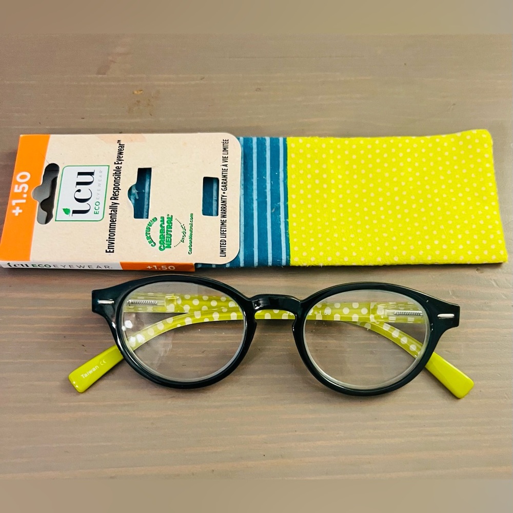 ICU Eco Eyewear Readers, 1.50